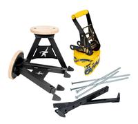 Gibbon Kit Jardin Slackline Slack Yard Set Slacklining Extérieur Ligne Jaune