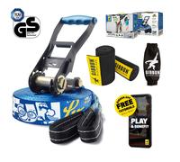 Gibbon Slacklines Fun Line Mit Treewear Slackline Unisexe, Bleu, M