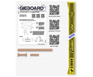 Gibbon Slacklines - Giboard Line - Slackline - 160 x 5 cm - classic