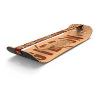 Gibbon Slacklines GIBOARD Set de Table - Roots Rocker Travel Mixte-Adulte, Marron, Standard