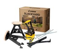 Gibbon Slacklines - Slackyard - Slackline - One Size - black / yellow