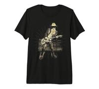 Gibbons Officiels Billy F de ZZ Top Live III T-Shirt Haut de Gamme