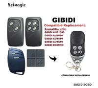 Gibidi 433mhz Télécommande De Garage. Compatible Au01590 Au1600 Au1610 Au1680 Au1810 Domino 433 Mhz Rolling Code Ouvre-Porte - Type 015 Gibidi