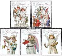 Gibraltar 1141-1145 (complète.Edition.) neuf avec Gomme Originale ** MNH 2005 Noël (Timbres pour Les collectionneurs) Noël