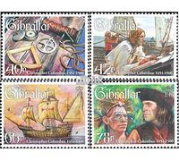 Gibraltar 1186-1189 (complète.Edition.) Neuf avec Gomme Originale ** MNH 2006 Christopf Christophe colomb (Timbres pour Les collectionneurs) Navigation/navires