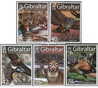 Gibraltar 1218-1222 (complète.Edition.) Neuf avec Gomme Originale ** MNH 2007 Prähistorisches Flora (Timbres pour Les collectionneurs) Autres mammifères (singes/Dinosaures/éléphants...)