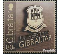 Gibraltar 1707 (complète.Edition.) Neuf avec Gomme Originale ** MNH 2015 Ouverture Le uni de Gibraltar (Timbres pour Les collectionneurs)