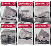 Gibraltar 1858-1863 (complète.Edition.) Neuf avec Gomme Originale ** MNH 2018 100 Années air Force (Timbres pour Les collectionneurs) Militaire/Chevalier