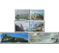 Gibraltar 1868-1873 (complète.Edition.) Neuf avec Gomme Originale ** MNH 2018 Roche de Gibraltar (Timbres pour Les collectionneurs) Paysages