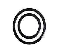 Gibraltar, Accessoires grosse caisse Protection trou de GC, SC-GPHP-4B, 4“/10 cm, noir