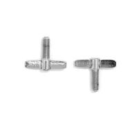 Gibraltar Accessoires pour Pédales/Battes 2 pièces Vis de Fixation 8 mm SC-0055