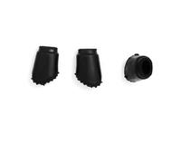 Gibraltar Accessoires pour Pied de Cymbale 3 pièces Pied en Caoutchouc elliptique SC-PC08