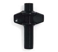 Gibraltar Accessoires pour Pied de Cymbale 4 pièces Vis Papillon 6mm plastique ABS SC-TCWN6
