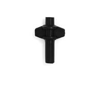 Gibraltar Accessoires pour Pied de Cymbale 4 pièces Vis Papillon 6mm plastique ABS SC-TCWN6