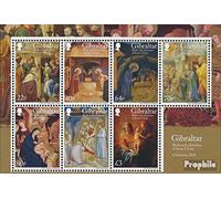 Gibraltar Bloc 137 (complète.Edition.) Neuf avec Gomme Originale ** MNH 2018 Noël: Peintures (Timbres pour Les collectionneurs) Peinture