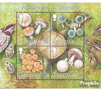 Gibraltar Bloc 57 (complète.Edition.) Neuf avec Gomme Originale ** MNH 2003 Locals Champignons (Timbres pour Les collectionneurs) Plantes/Champignons