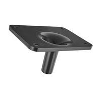Gibraltar Hardware plaque de maintien SC-EMMP-BK - Pour modules d’E-Drum, pads de percussion et de sampling - Entraxes 10 cm côté long / 7 cm côté court - Noir