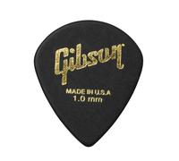 GIBSON ACCESSOIRES APRM6-100 Lot de 6 médiators modernes 1,0 mm Noir