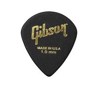 GIBSON ACCESSORIES Médiators Modern Picks - Pack de 6, 1.0mm, Noir (APRM6-100)