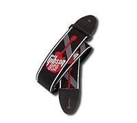 Gibson Gear ASGG-600 Sangle tissé avec logo Gibson 2'' Rouge