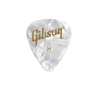 Gibson Médiators en perles blanches lourdes