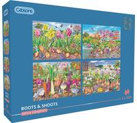 Gibsons 4 X 500 pièces - Racines et pousses - 500 pièces