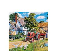 Gibsons- Animaux The Farmer's Round, G5055, Marron