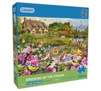 Birdsong by the Stream | Puzzle de 250 pièces XL | Puzzle de campagne | Puzzle de très grande taille pour adultes | Planche 100 % recyclée de qualité supérieure | Excellent cadeau pour adultes | Jeux