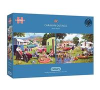 Gibsons Caravan Outings - Lot de 2 Puzzles de 500 pièces | Puzzle Durable pour Adultes et Adolescents | Planche 100% recy de qualité supérieure | Excellent Cadeau | Gibsons Games