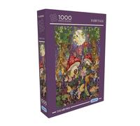Gibsons - Puzzle 1000 pièces Fairytale - Jardin enchanté illustré avec fées et fleurs, 68 x 48 cm