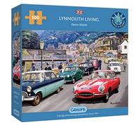 Gibsons Games Lynmouth Living Puzzle 500 Pièces | Puzzle Voiture | Puzzle Durable pour Adultes | Planche Premium 100 % Recyclée | Excellent Cadeau pour Adultes |