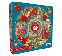 Gibsons Games Salutations De Saison Puzzle Rond De 500 Pièces Jouets G3707 NEUF