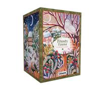 Gibsons Gibsons Games - Lot de 3 puzzles de 500 pièces pour adultes - Belle faune sauvage hivernale - Planche durable 100 % recyclée - Cadeau idéal