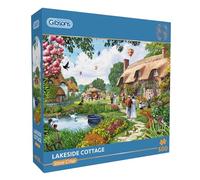 Puzzle 500 pièces : Cottage au Bord du lac