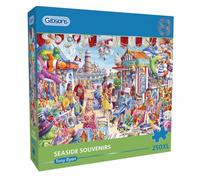 Gibsons Gibsons Games Puzzle souvenir de bord de mer - 250 pièces extra larges, puzzle nostalgique pour adultes, puzzle épais de qualité supérieure fabriqué à partir de carton 100 % recy xcellent