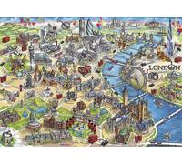 GIBSONS London Monuments Puzzle 1000 pièces