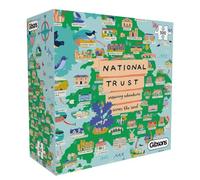 Gibsons National Trust Across The Land Puzzle de 500 pièces pour Adultes - Carte éducative illustrée colorée Illustration d'aventure par Lauren Radley - Puzzle Durable de qualité supérieure fabriqué