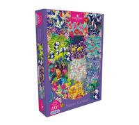 Gibsons - Nature’s Carnival Puzzle 1000 Pièces pour Adultes - Une Collection Epoustouflante de Plantes et D’Animaux Enchanteurs - Dimensions 68 x 49 cm - Fabriqué au Royaume-Uni