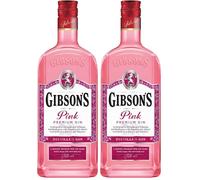GIBSON'S PINK GIN 70 CL 37,5° (Lot de 2)
