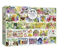 Gibsons Puzzle 1000 pièces : Brouettes et Bottes en Caoutchouc