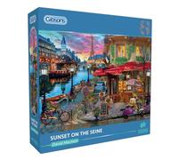 Gibsons Puzzle 1000 pièces : Coucher de Soleil sur la Seine