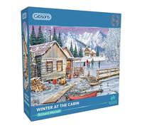 Gibsons Puzzle 1000 pièces : l'hiver à la cabane