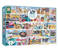 Gibsons Puzzle 1000 pièces : Transats et Anes