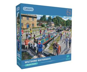 Gibsons Puzzle 1000 pièces : Voies navigables du Wiltshire