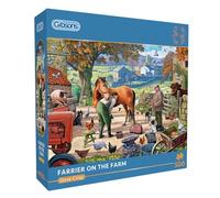 Gibsons – Puzzle 500 pièces – Maréchal-ferrant à la Ferme