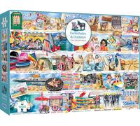 Gibsons Puzzle 1000 pièces : Transats et Anes