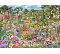 GIBSONS Puzzle Jardin fleuri 1000 pièces