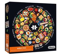 Gibsons Puzzle Rond 500 pièces : Cuisine du Monde