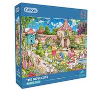 Gibsons Puzzle The Dovecote de 1000 pièces, belle œuvre d'art colorée durable pour adultes | Planche 100 % recyclée de qualité supérieure | Excellent cadeau | Gibsons Games