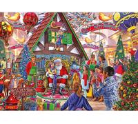 GIBSONS Puzzle Visite du Père Noël 1000 pièces